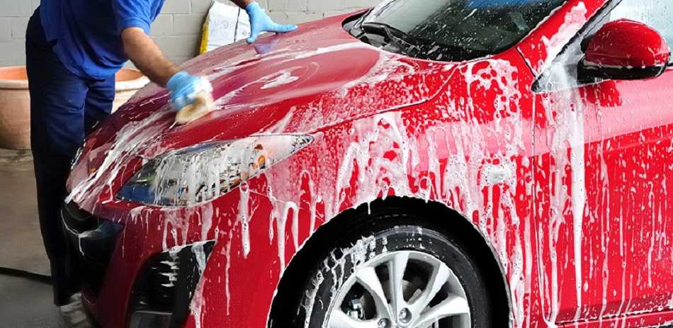 Résidus de la fabrication de gels utilisés pour le lavage de voitures.